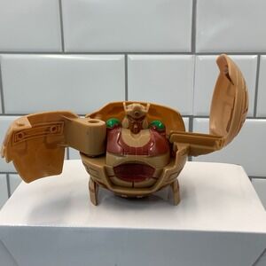 Bakugan Battle Brawlers Subterra Gorem 450G Tan Brown Earth Attribute Toy Figure